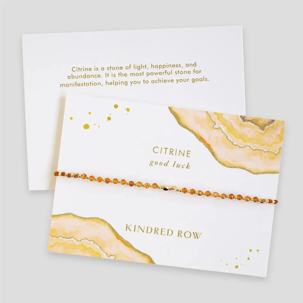 Citrine Stacking Bracelet