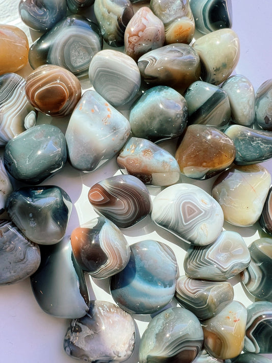 Botswana Agate Tumbled Stone