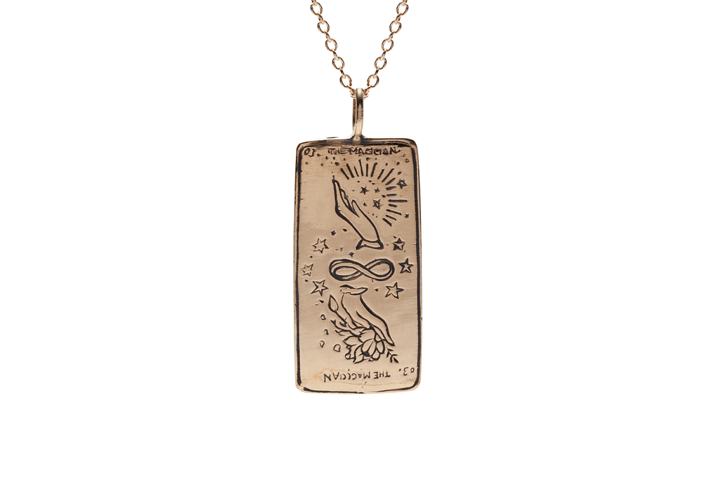 Magician Tarot Necklace by Sofia Zakia
