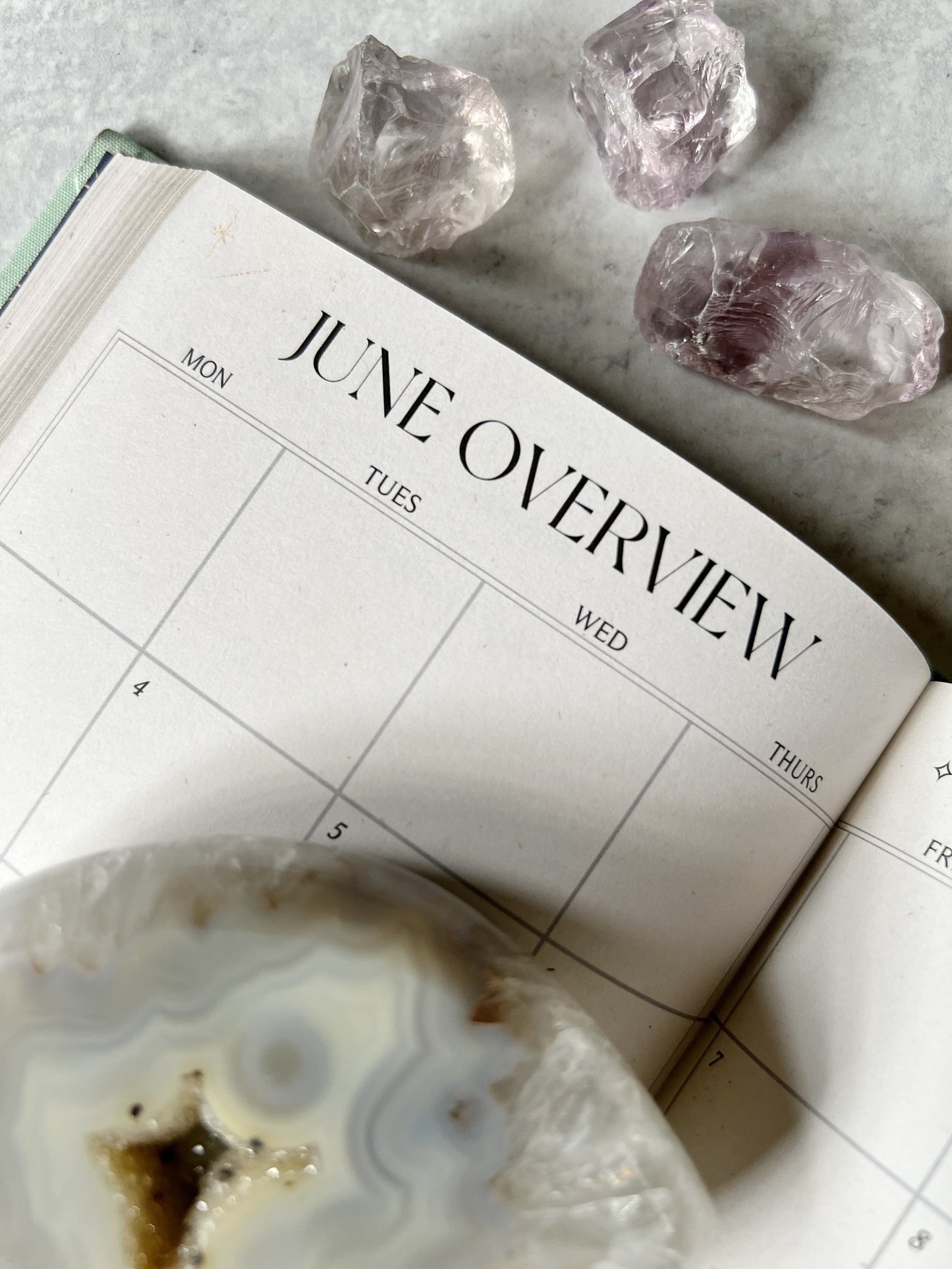 Dreamy Moons 2025 Daily Planner