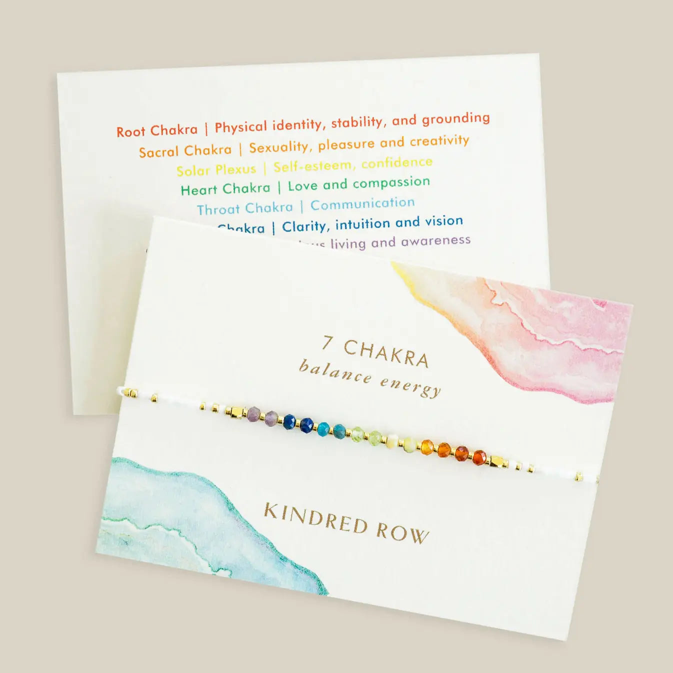 Chakra Stacking Bracelet