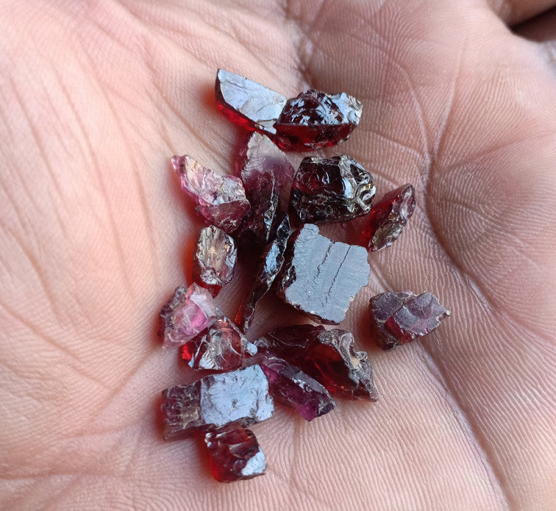 Raw Almandine Garnet