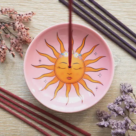 Celestial Sun Incense Holder