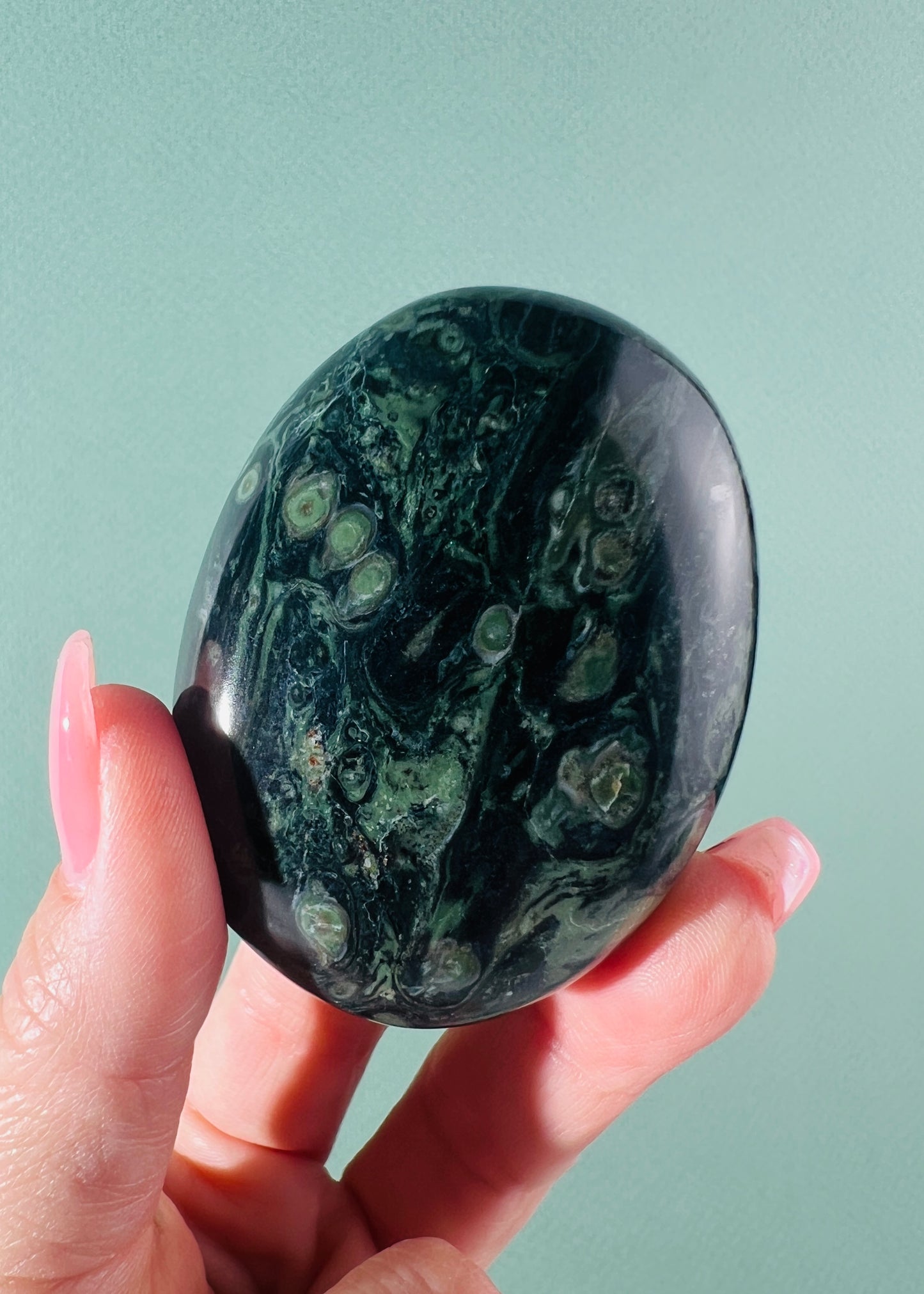 Kambaba Jasper Palm Stone