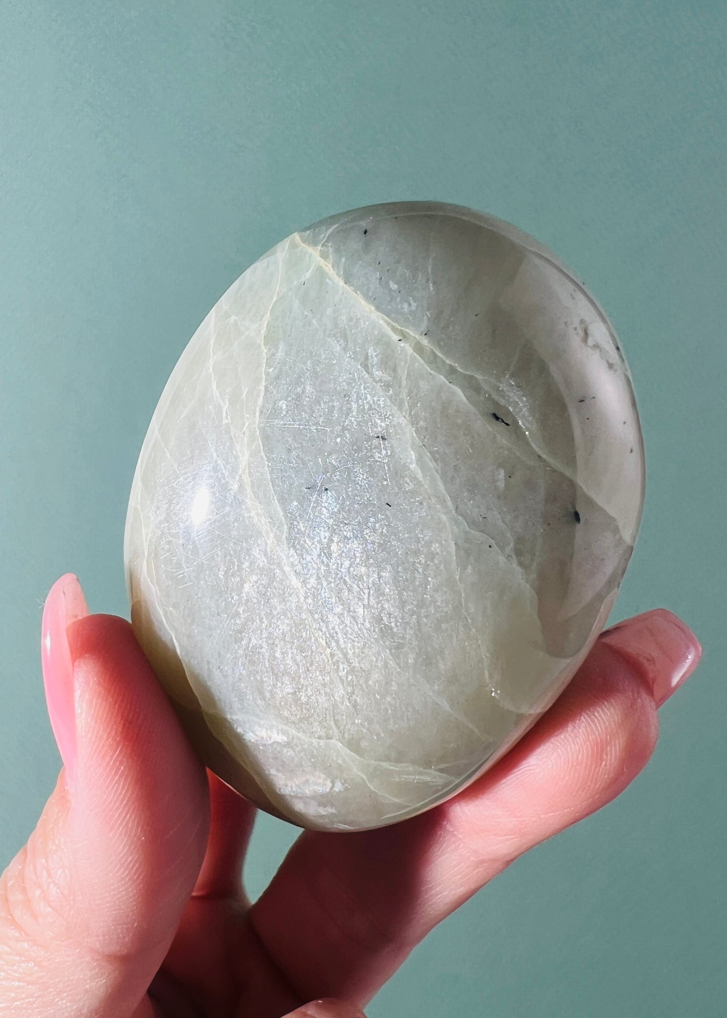 Garnierite Green Moonstone