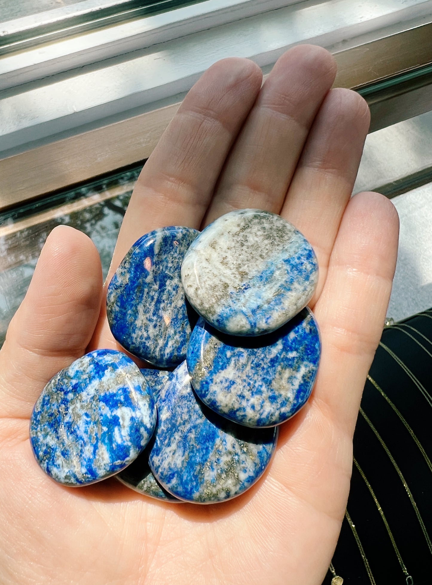 Lapis Lazuli Flat Stone