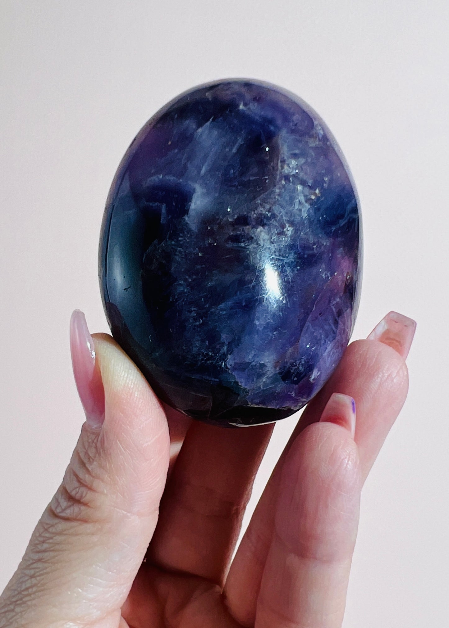 Amethyst Palm Stone - Large