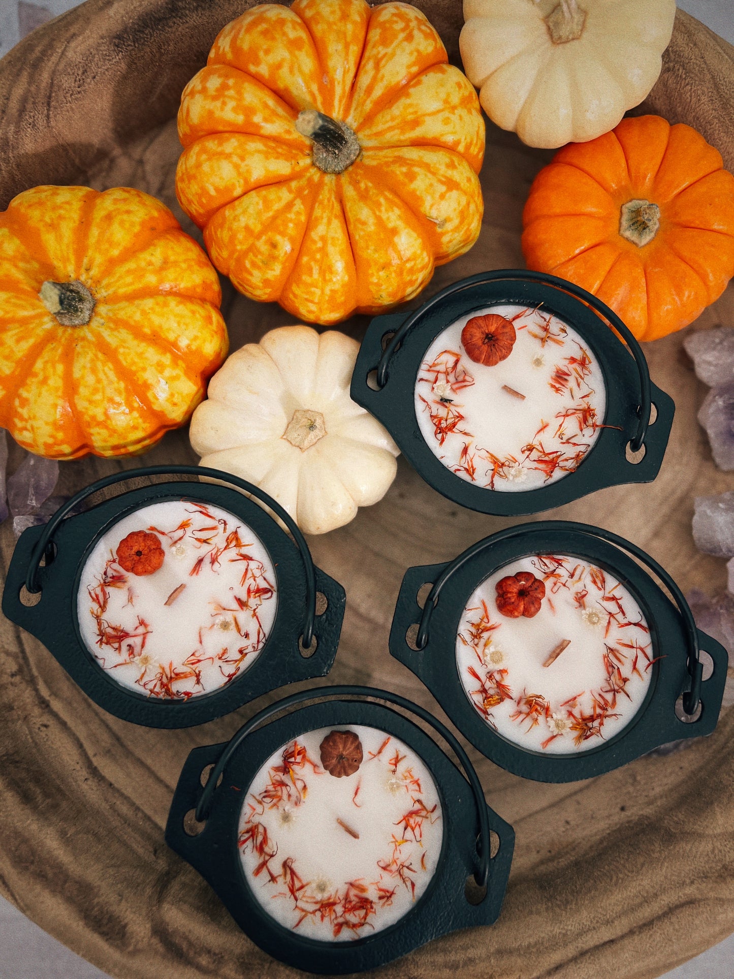 Cauldron Candle - Pumpkin Potion
