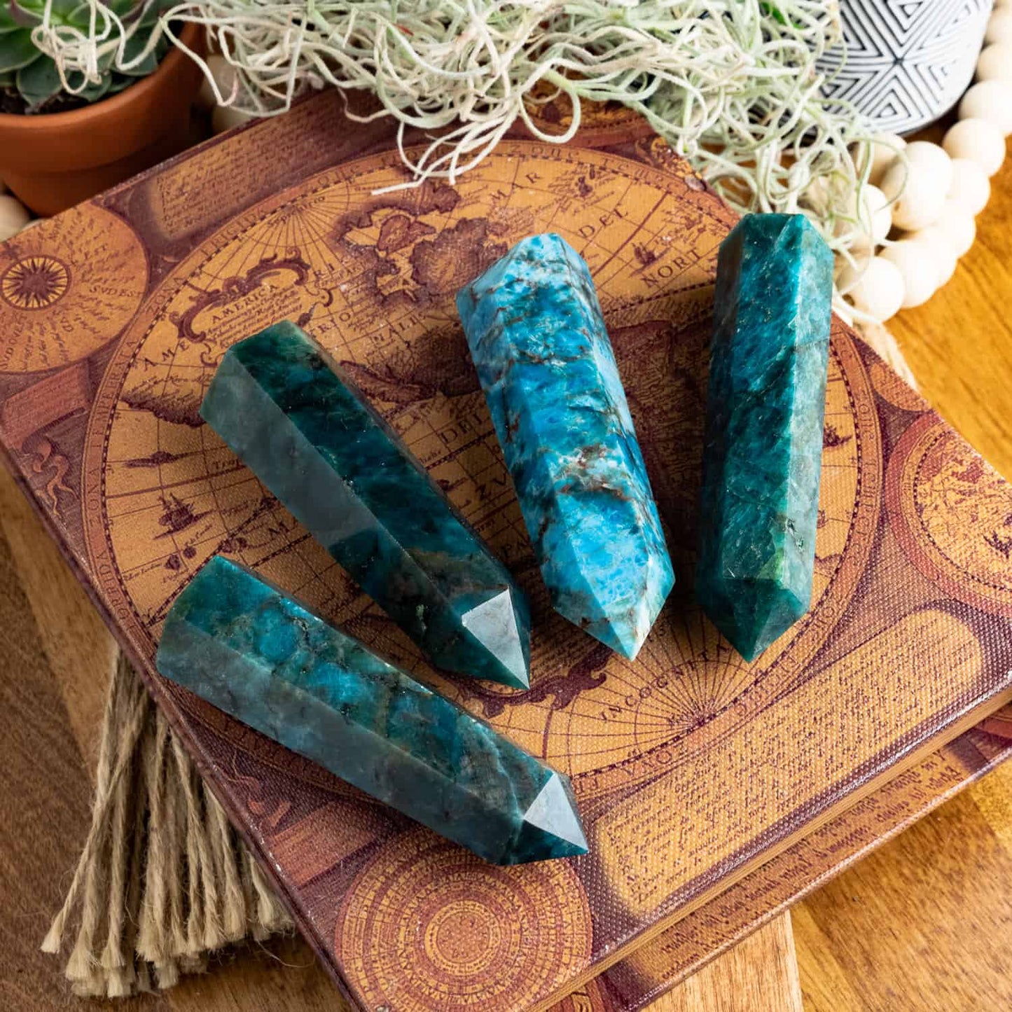 Blue Apatite Tower