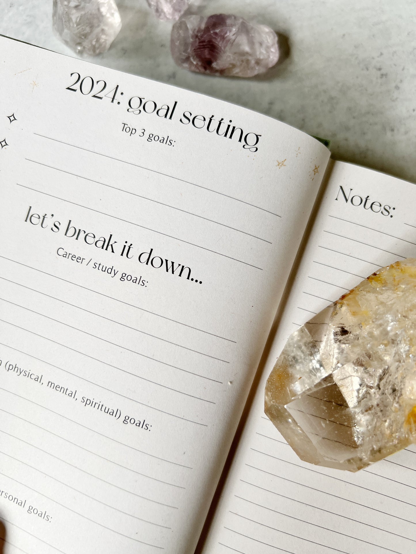 Dreamy Moons 2025 Daily Planner