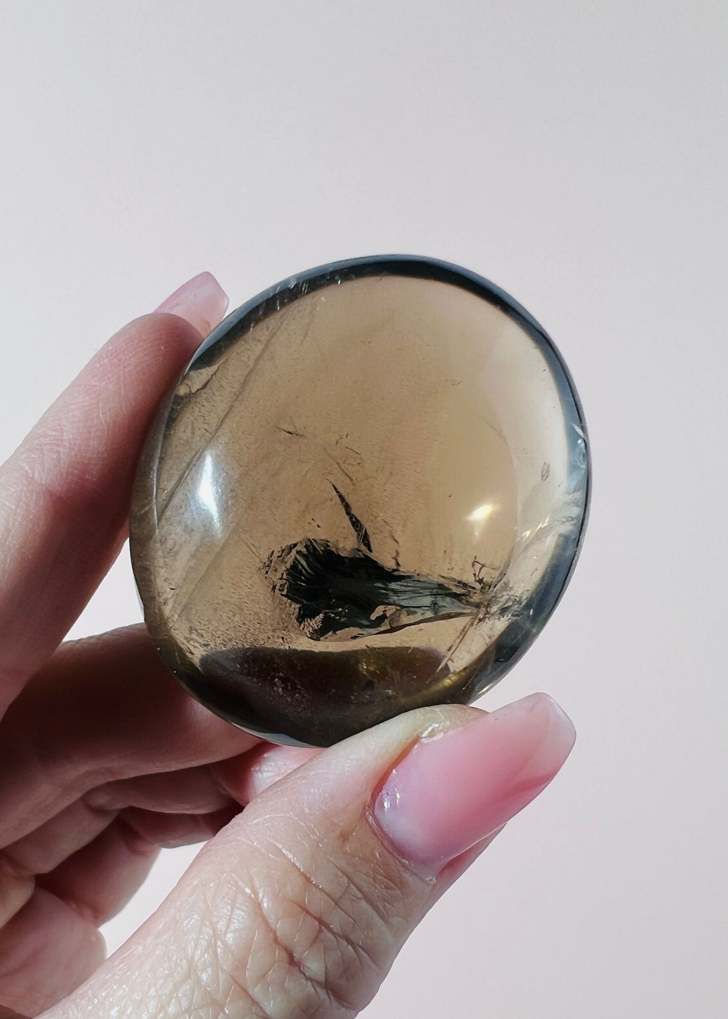 Citrine Palm Stone