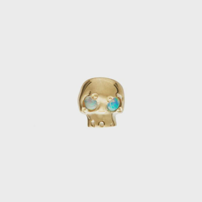 Mini Skull Earring - single