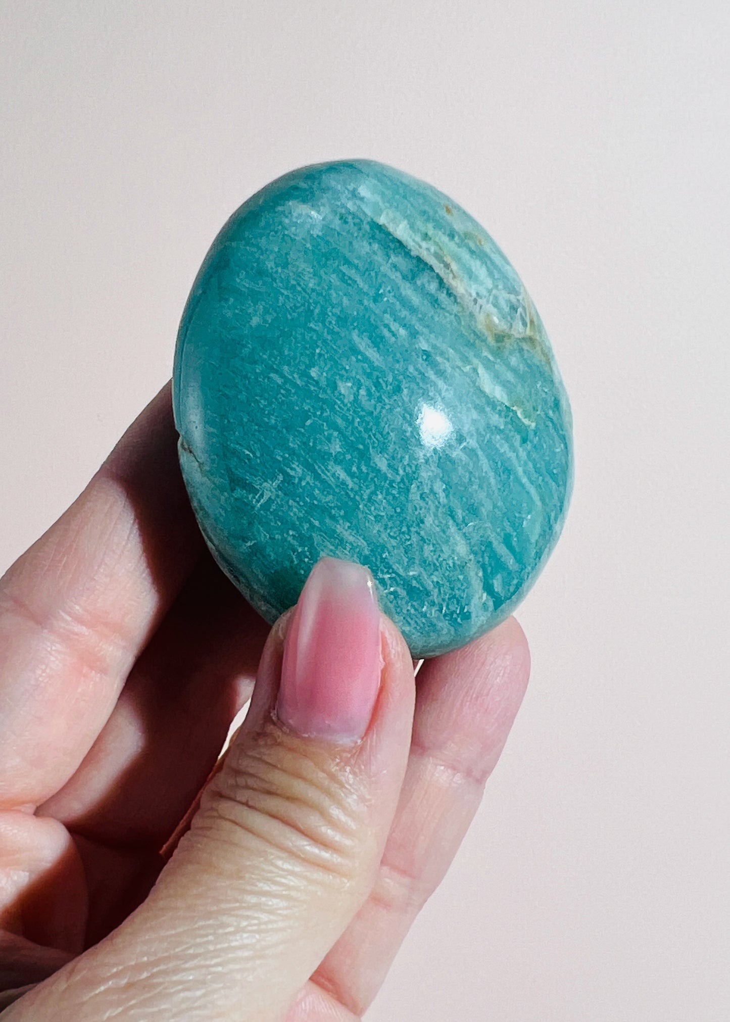 Amazonite Palm Stone