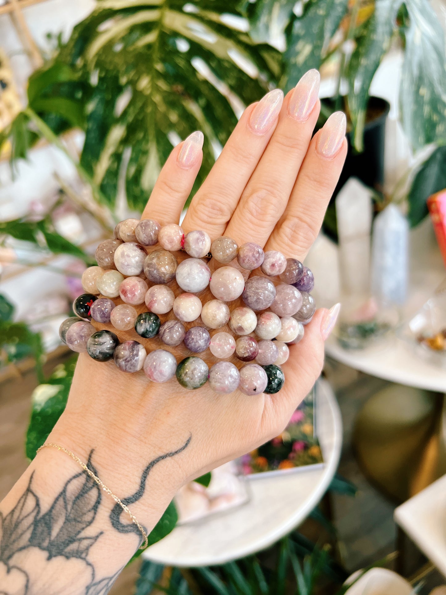 Unicorn Stone Beaded Bracelet