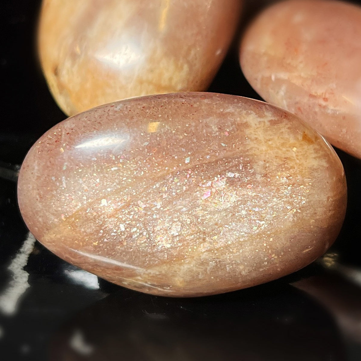 Tumbled Sunstone Moonstone