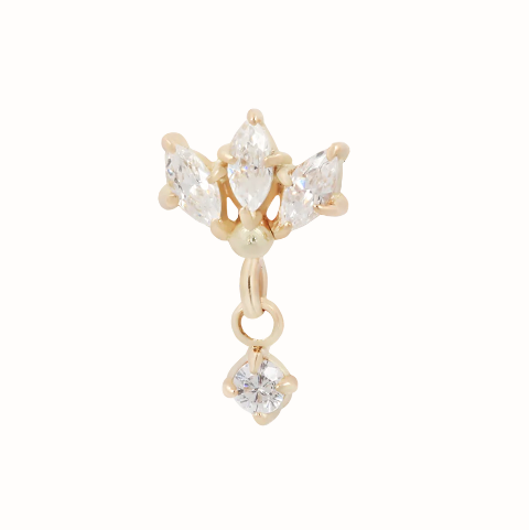 Spellbound Threadless End Earring or Body Jewelry by Maya Jewelry