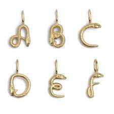 Nagini Letter Charm