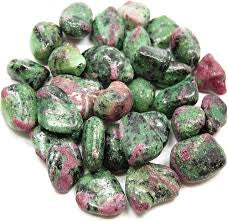 Ruby Zoisite Tumbled Stone