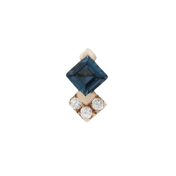 Vivienne Threadless End Earring or Body Jewelry by Buddha Organics