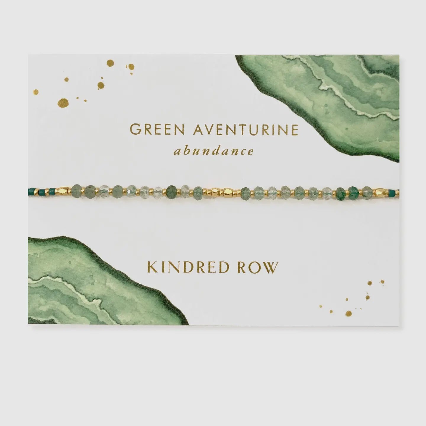 Green Aventurine Stacking Bracelet