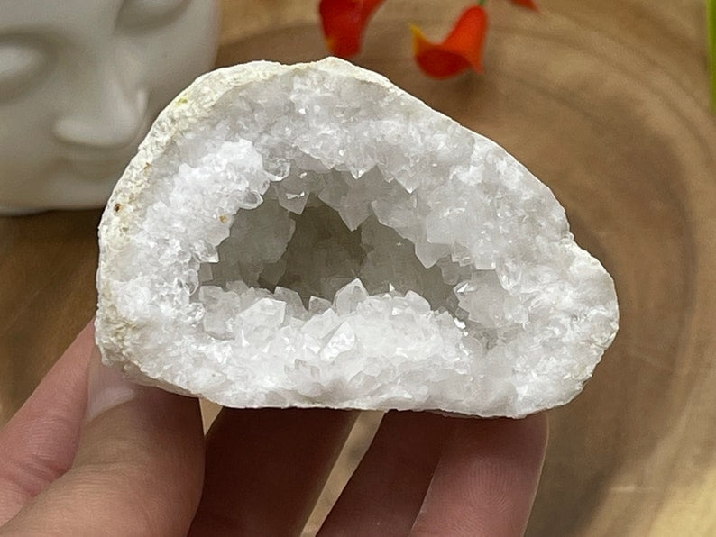 Moroccan Snow Quartz Geode