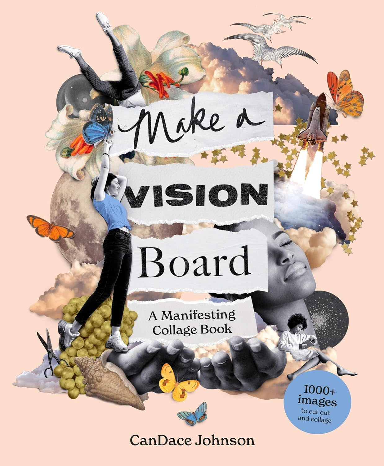 Make a Vision Board Manifesting Collage Book