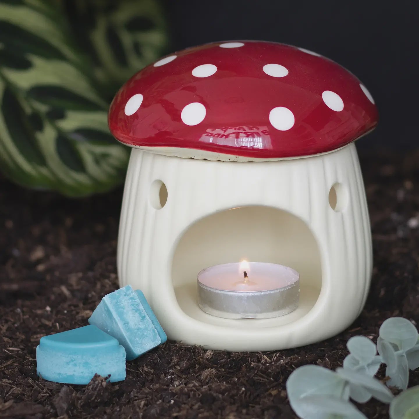 Red Mushroom Oil Burner
