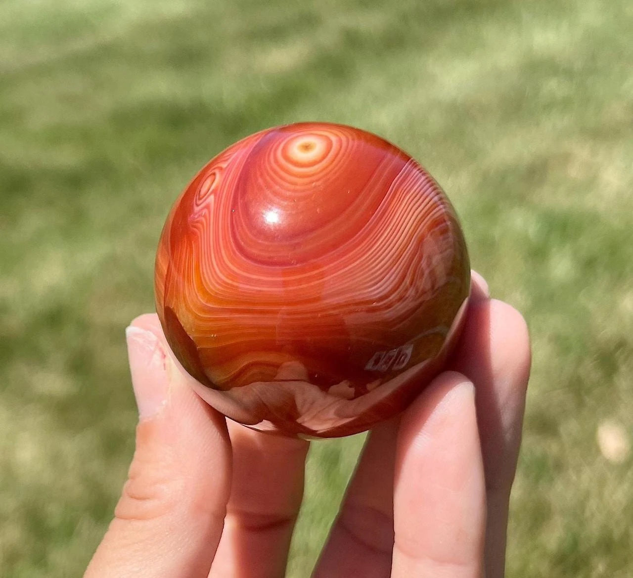 Tumbled Sardonyx Agate