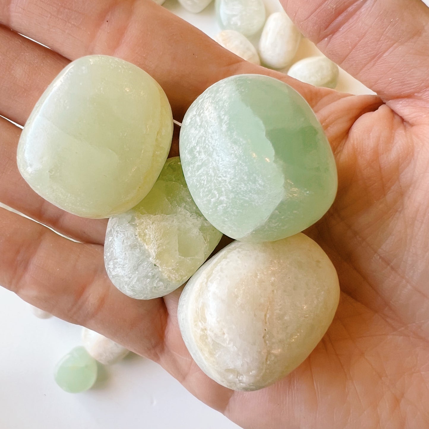 Pistachio Calcite