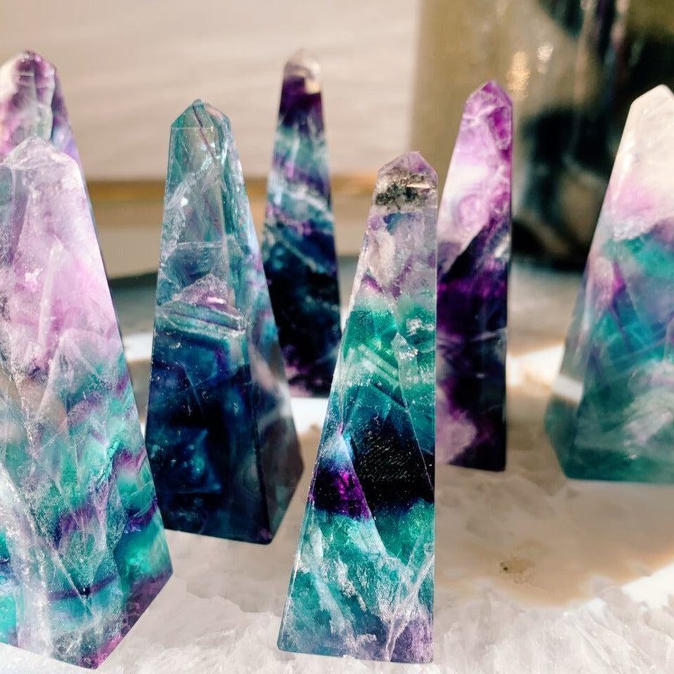 Fluorite Mini Obelisk