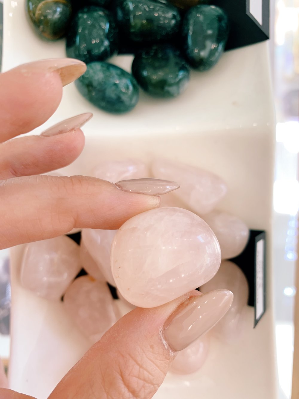 Rose Quartz - tumbled