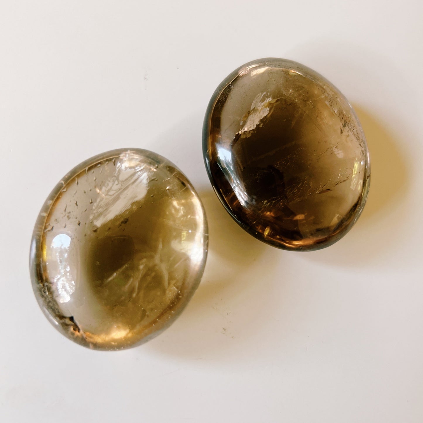 Citrine Palm Stone
