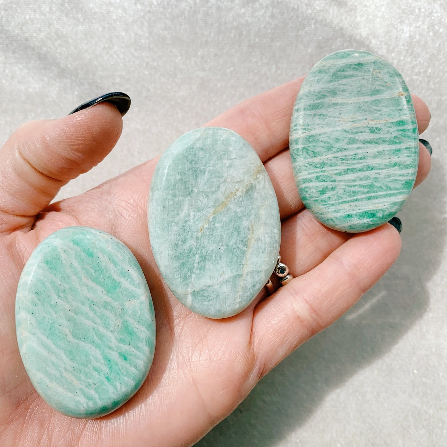 Amazonite Flat Stone