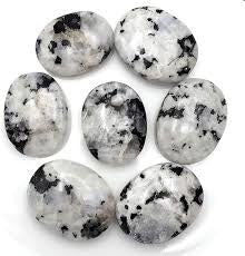 Moonstone Palm Stones