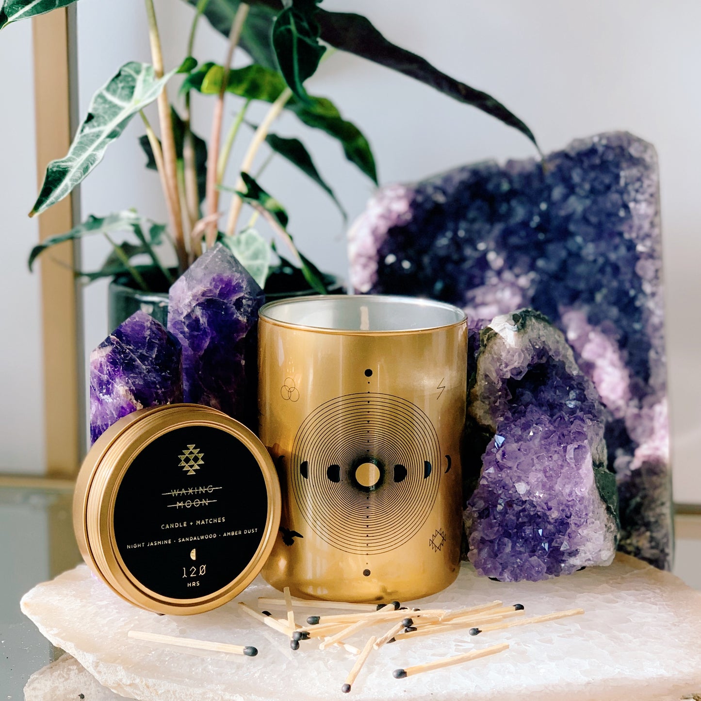 Totem Candles w/Match Tin
