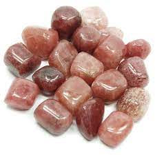 Strawberry Quartz Tumbled