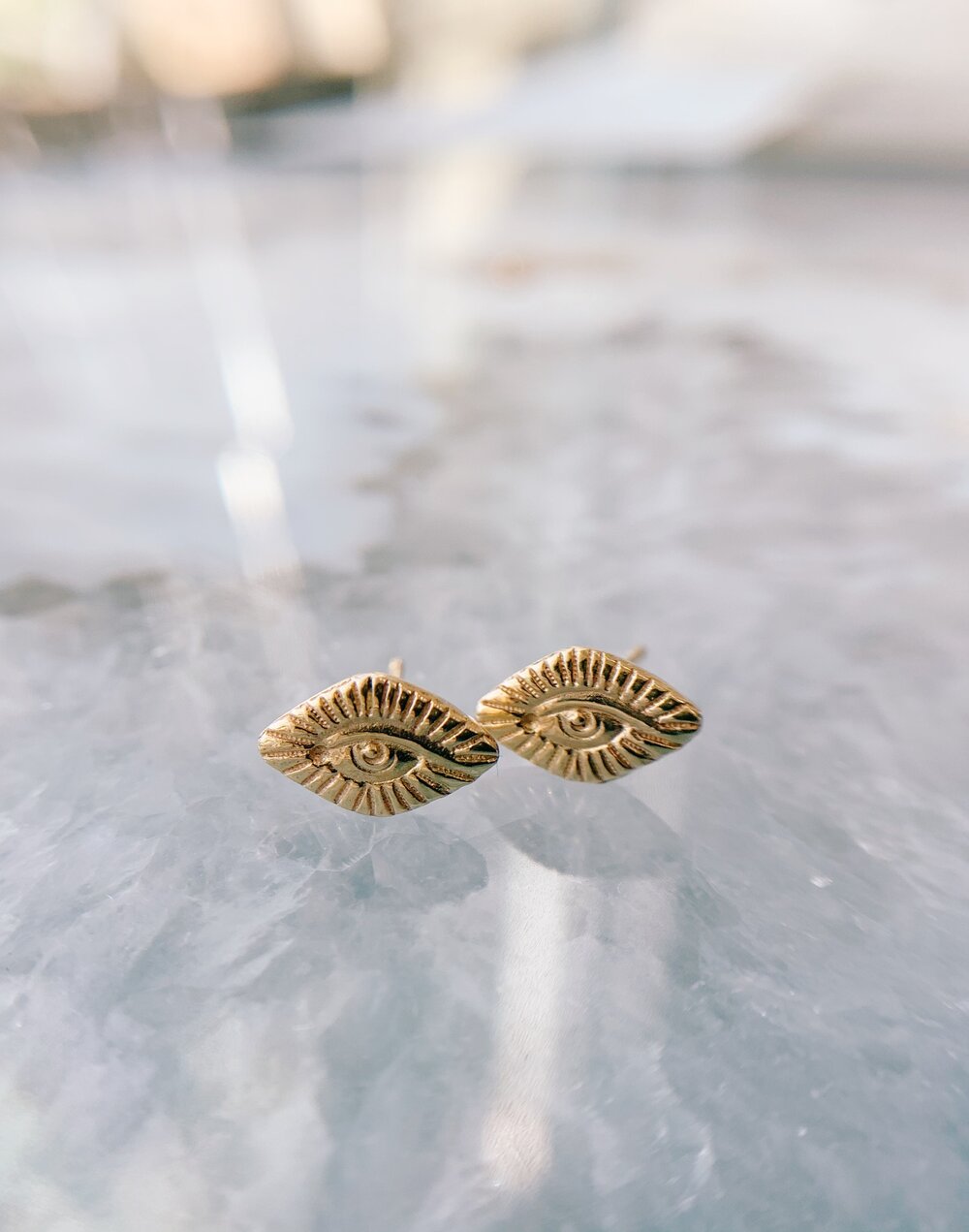 Delfina Gold Earrings