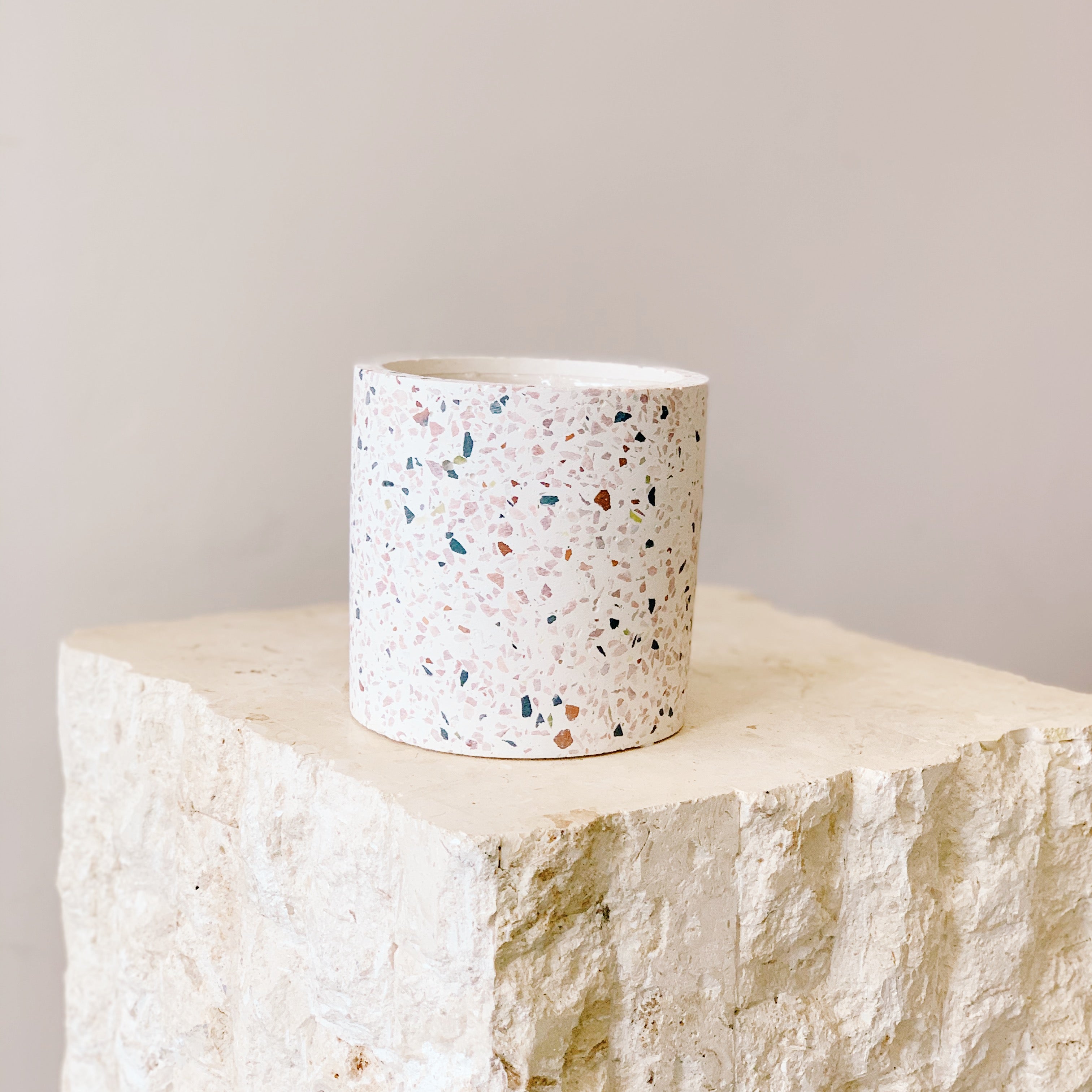 terrazzo planter pot Terrazzo Pot – Spellcraft