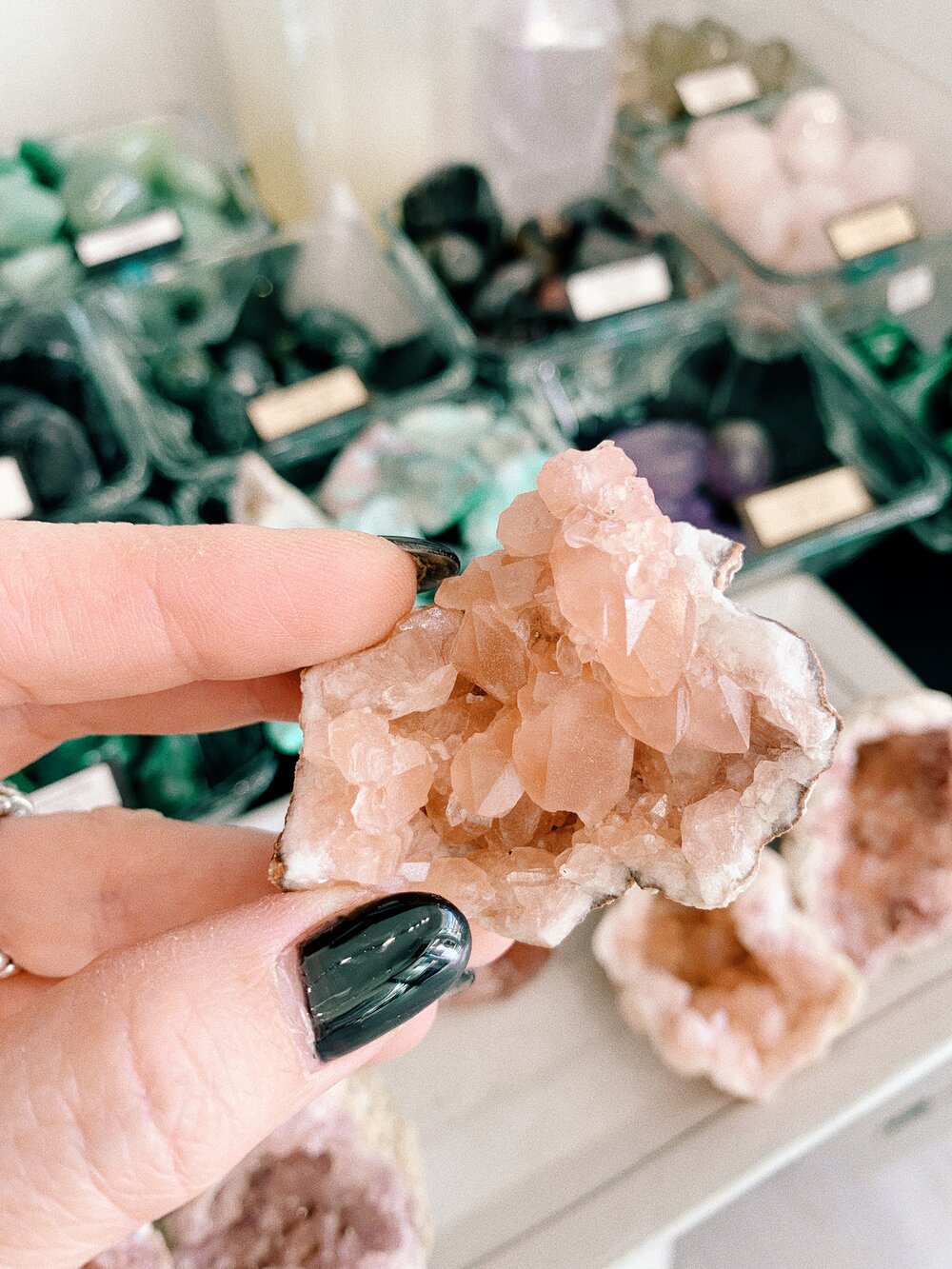 Pink Amethyst Geode
