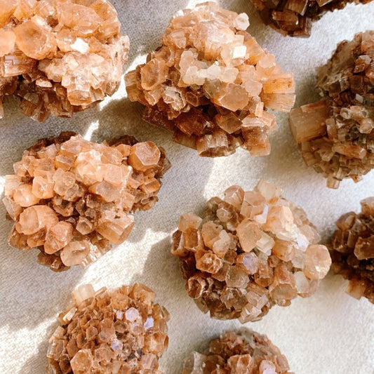 Aragonite Star Cluster