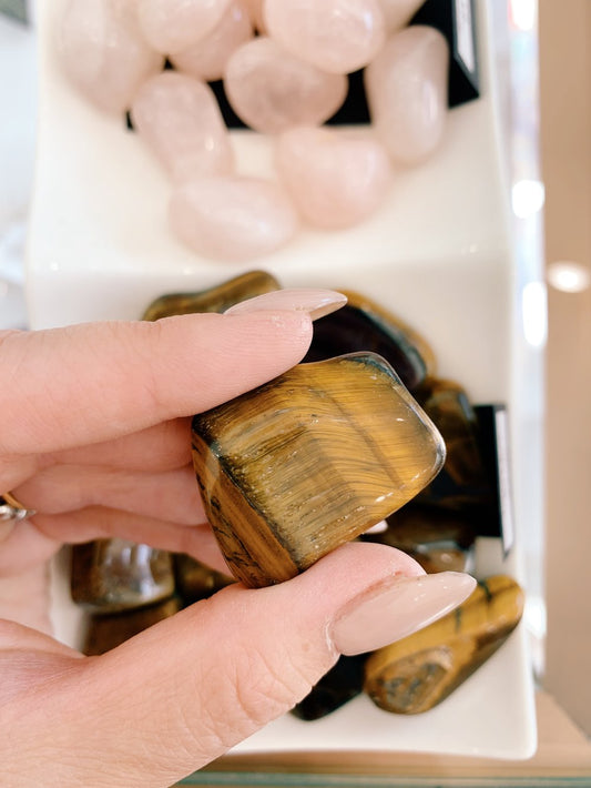 Tiger's Eye - tumbled