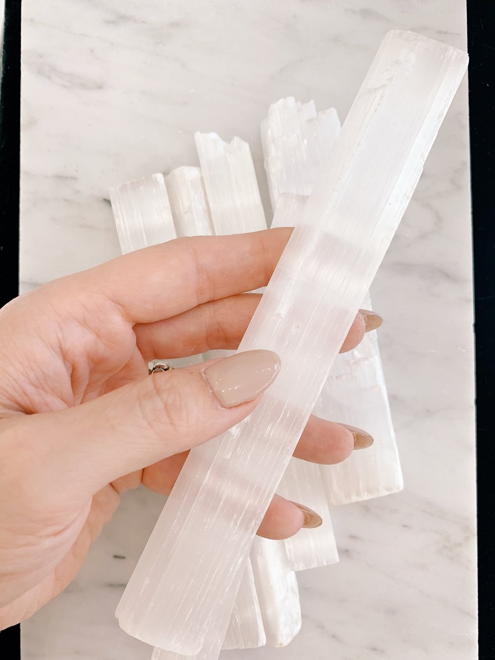 Selenite Wand