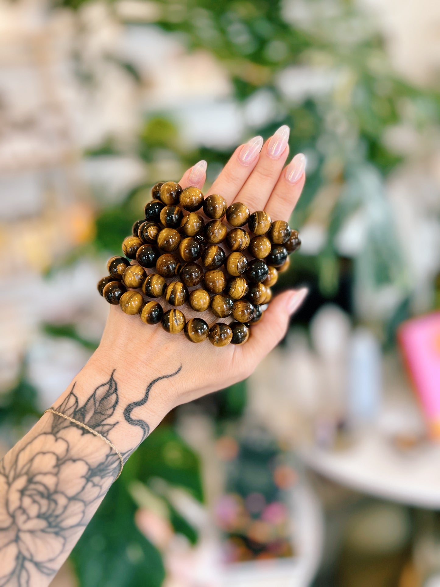 Tiger's Eye Beaded Bracelet