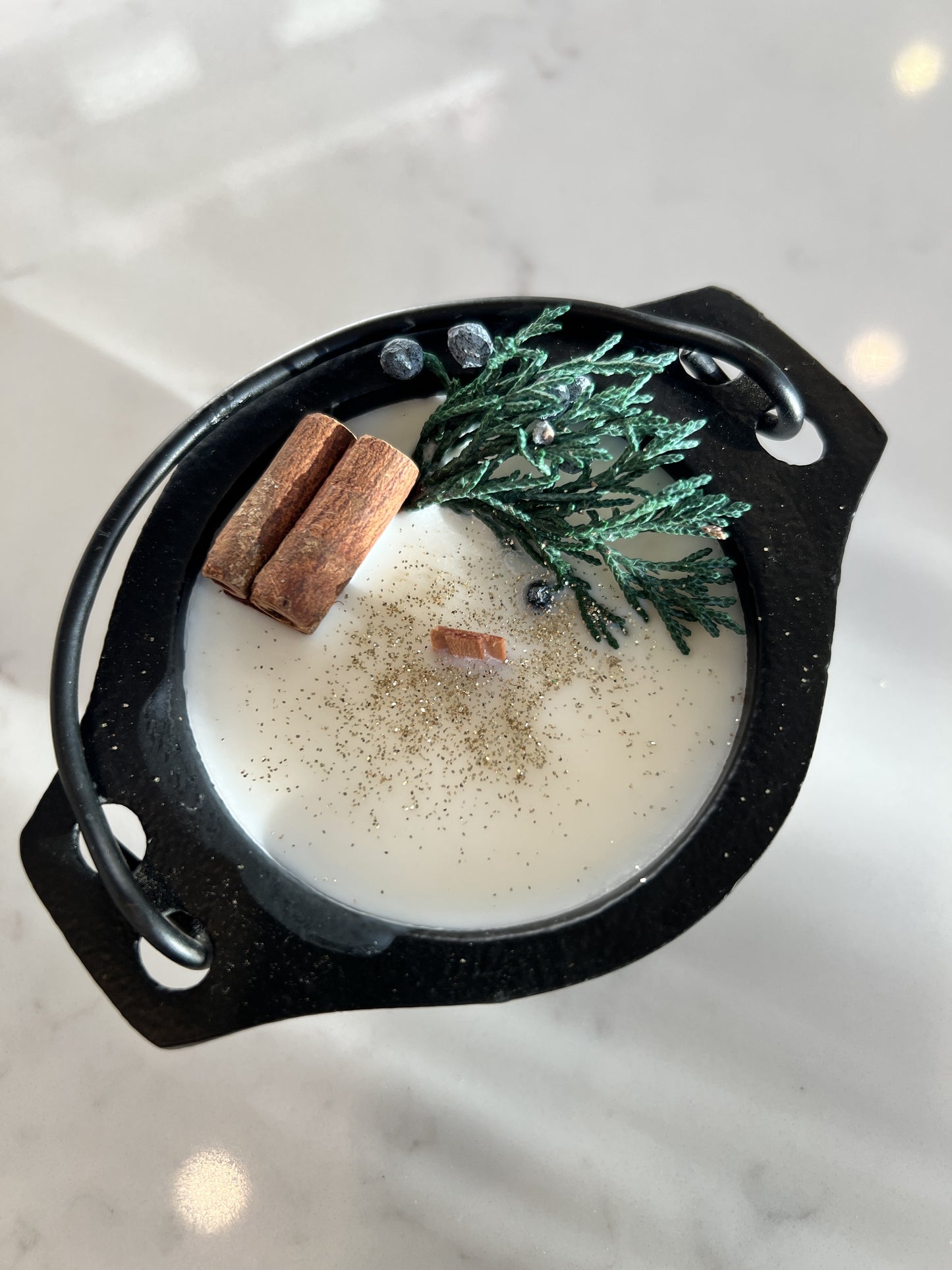 Cauldron Candle - Yule Nights