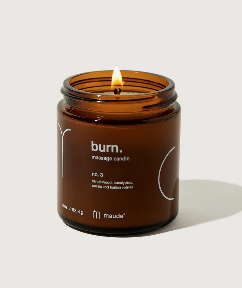 Burn Massage Candle