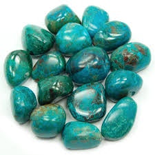 Chrysocolla - tumbled