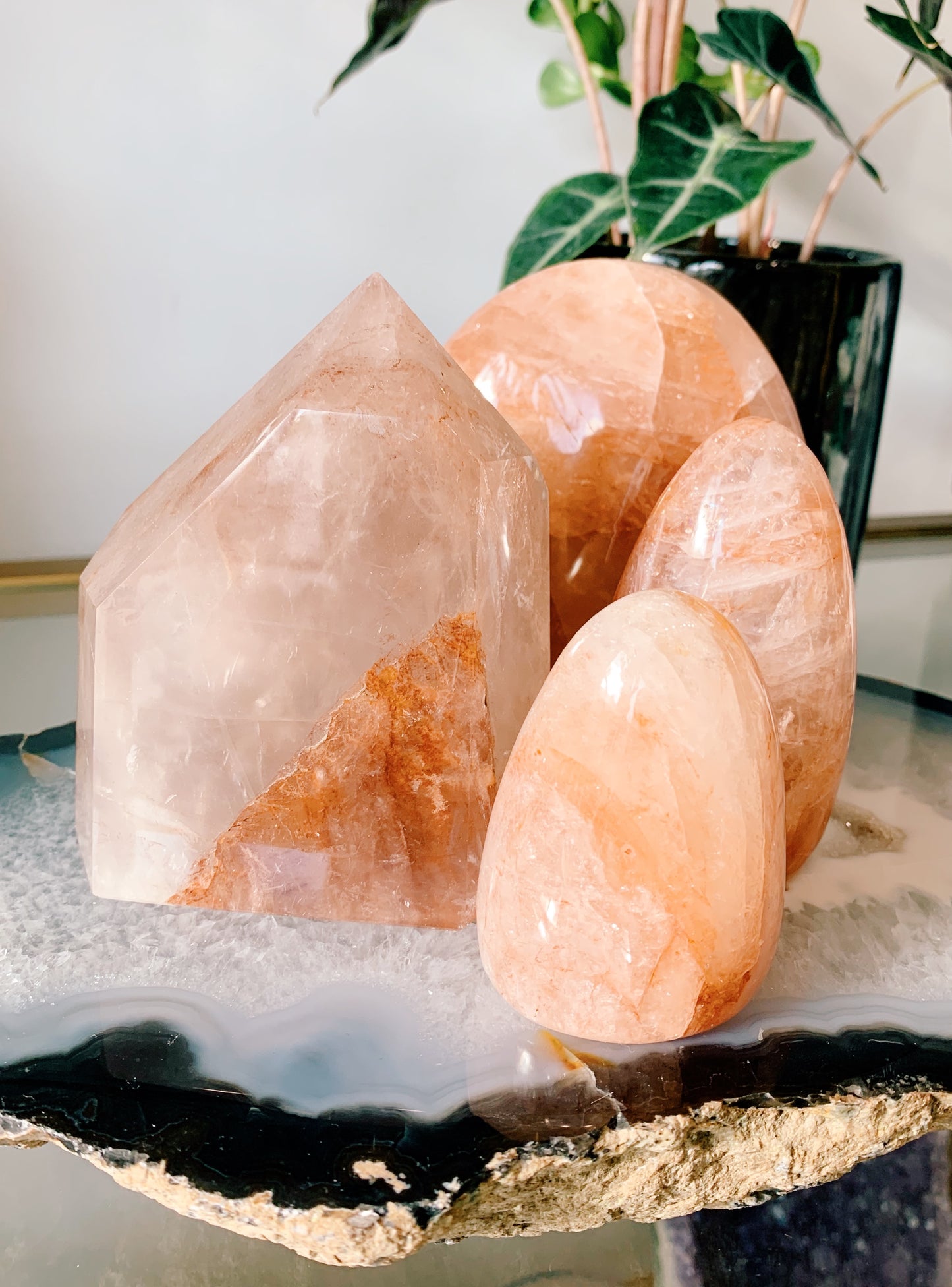 Fire Quartz Large Point