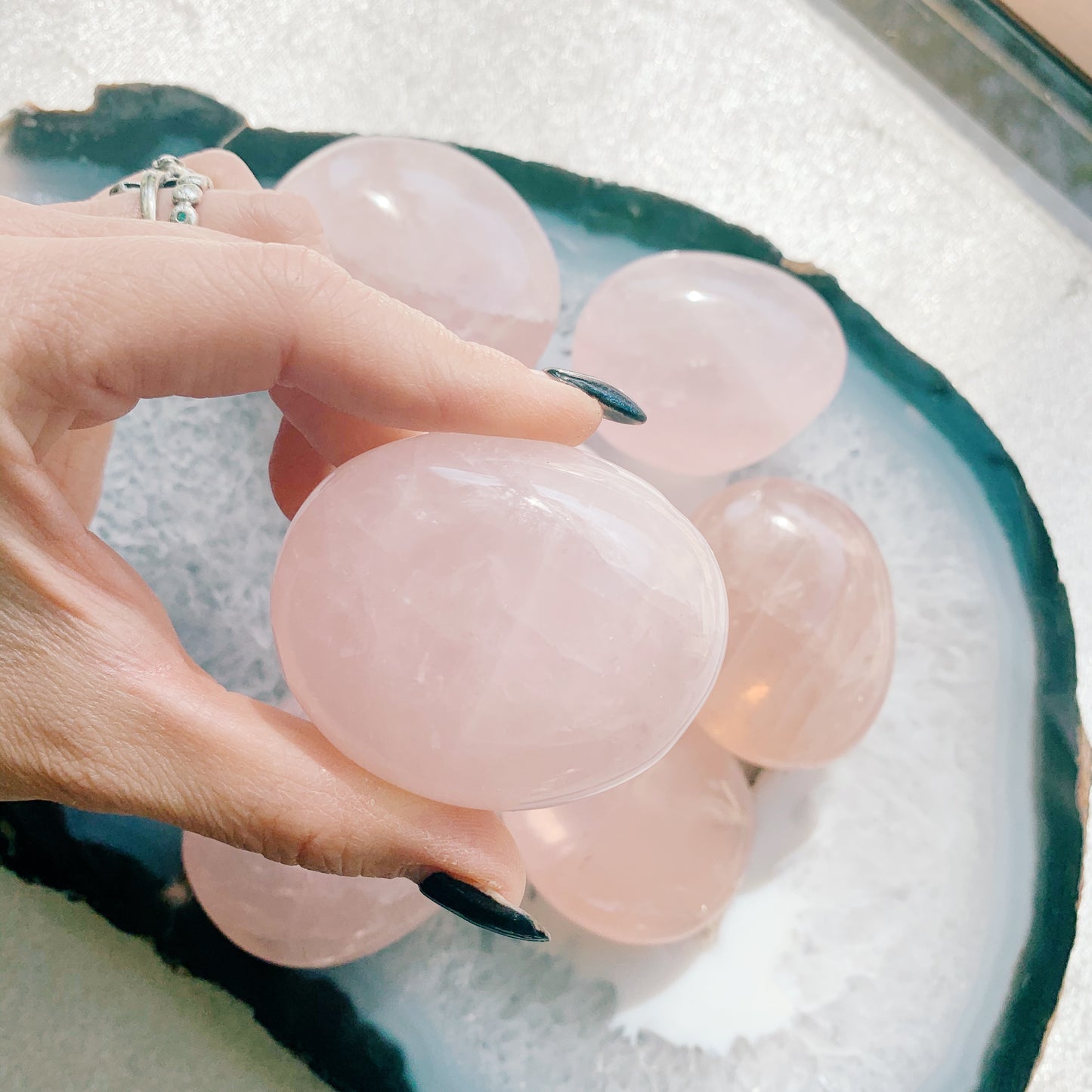 Rose Quartz Gallet