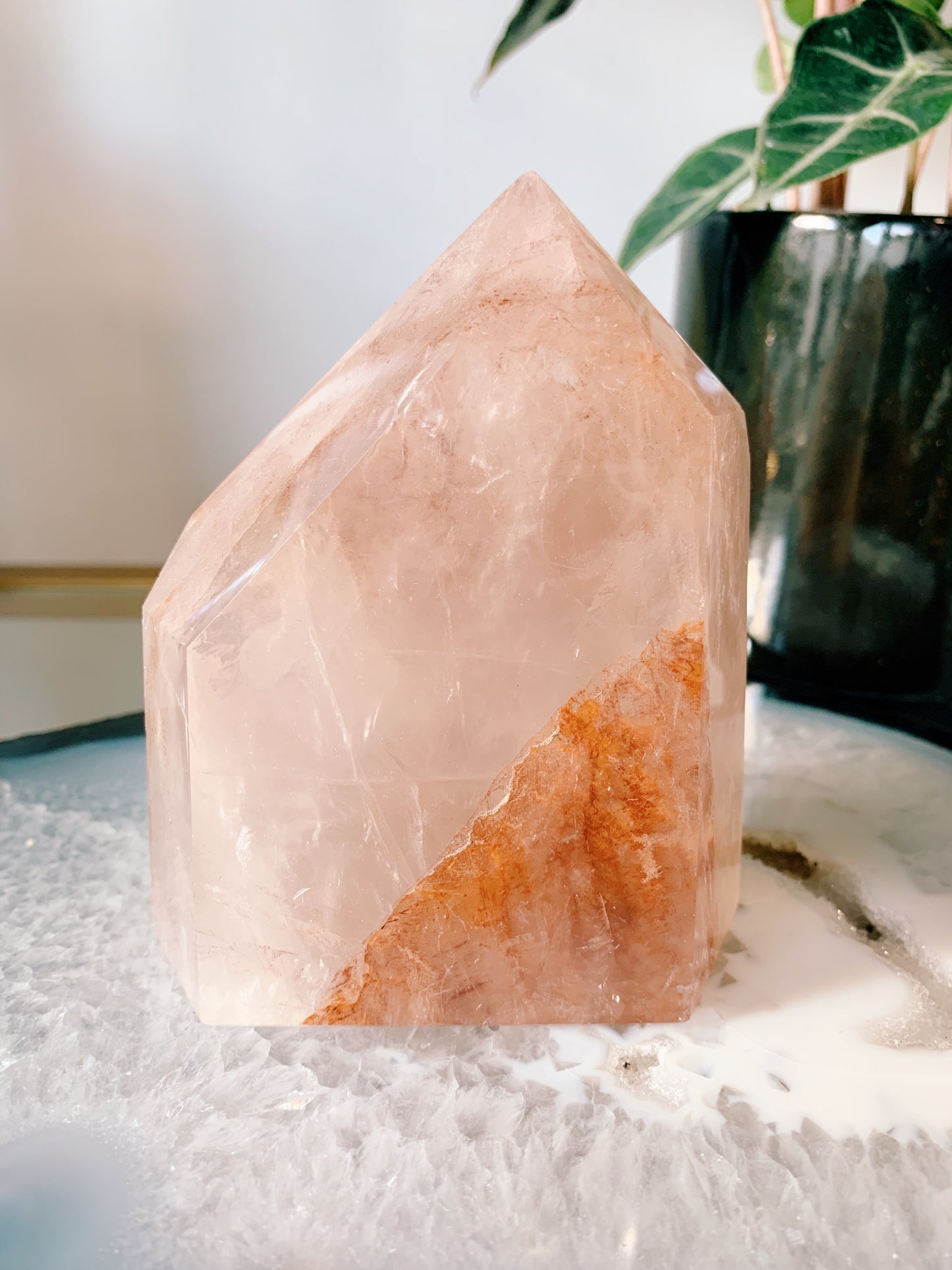 Fire Quartz Large Point