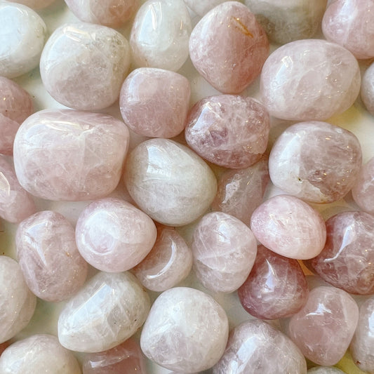 Lavender Rose Quartz Tumbled Stone